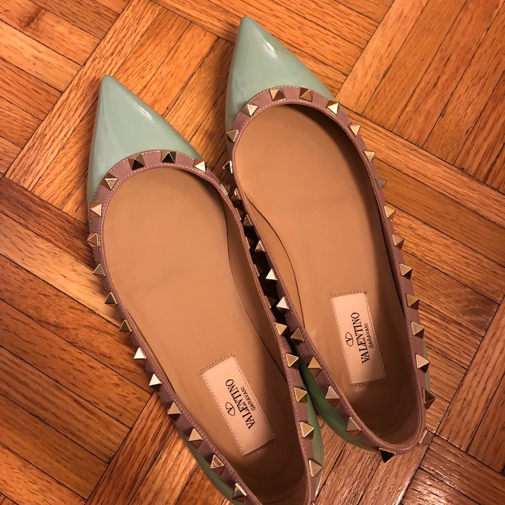 SOLD Valentino studded flats